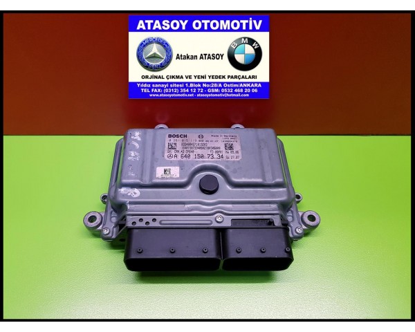 MERCEDES W245 B200CDI MOTOR BEYNİ 6401507334 BOSCH 0281015119 A6401507334 A 640 150 73 34 CRA.43 OM640